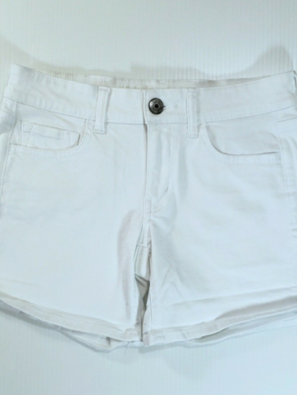 American Eagle Outfitters Super Stretch Midi Jean Shorts